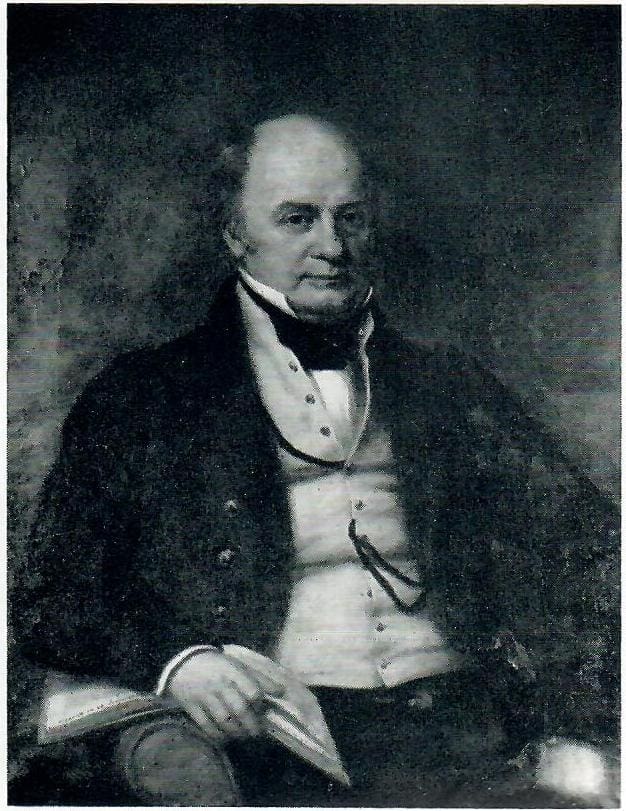 Early 19th-century painted portrait of General John Mason by artist Thomas Sully (1801), showing the prominent Alexandria figure in formal dress, later reproduced in Our Town 1749–1865 by the Alexandria Association.