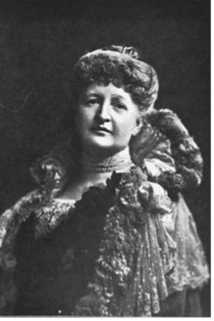 Gravestone of Constance Cary Harrison (1843–1920) in Ivy Hill Cemetery, renowned writer and advocate, known for her literary contributions and resilience during the Civil War.