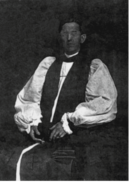 Portrait of Reverend Thomas E. Locke (1812–1897), a devoted clergyman known for his faith and service, buried in Ivy Hill Cemetery.