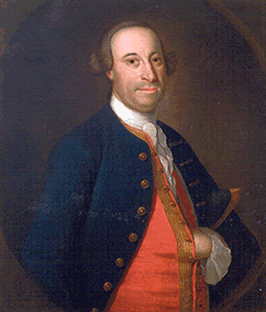 Portrait of John Carlyle (1720-1780), a founding trustee and the first overseer of Alexandria, Virginia.